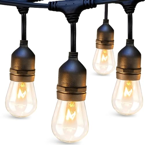 addlon 48 FT Outdoor String Lights – Brighten Up Your Outdoor Space with Style