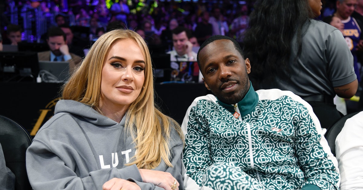 Adele Sparks Rumors Of Marriage To Rich Paul With Flashy Ring At Lakers Game
