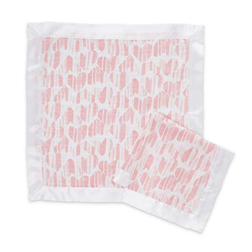 aden + anais Security Blankets, Super Soft 100% Cotton Muslin, 2 Pack