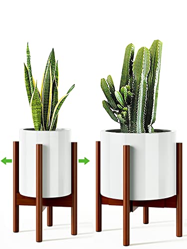 Adjustable Bamboo Plant Stand for Indoor Plants