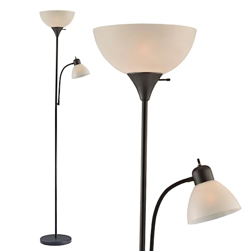 Adjustable Black Floor Lamp