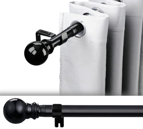 Adjustable Blackout Curtain Rod Set