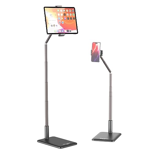 Adjustable Cell Phone & Tablet Stand for Floor