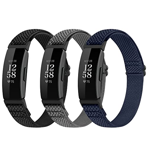 Adjustable Elastic Nylon Sport Bands for Fitbit Inspire