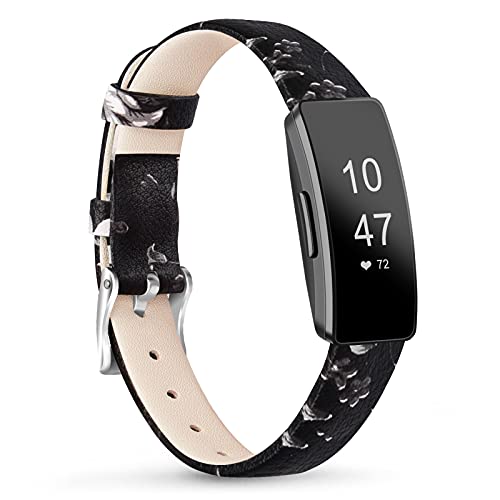 Adjustable Leather Bands for Fitbit Inspire