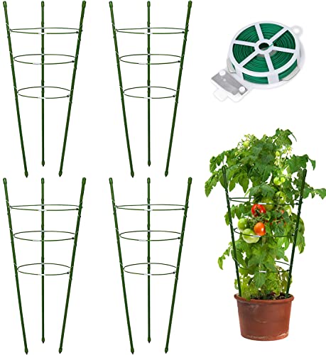 Adjustable Plant Trellis for Peony Support