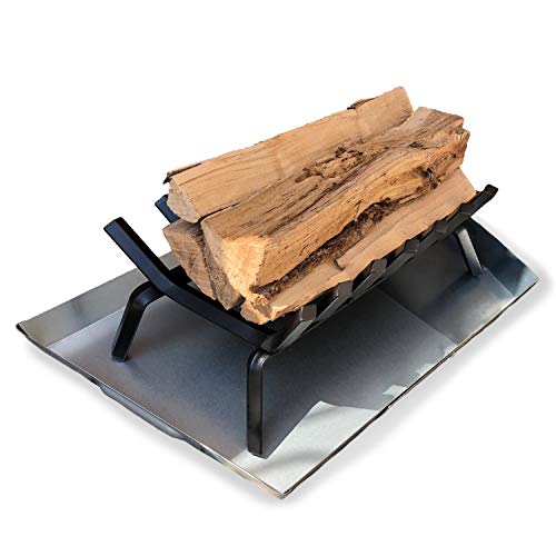 Adjustable Stainless Steel Fireplace Tray