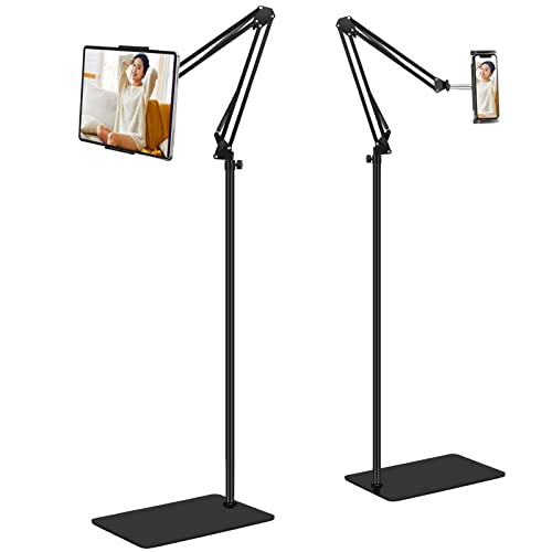 Adjustable Tablet Floor Stand for iPad and Other Devices