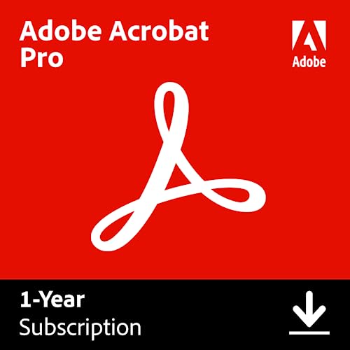Adobe Acrobat Pro DC 12-month Subscription