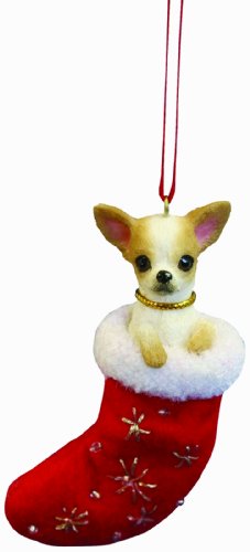 Adorable Chihuahua Christmas Ornament