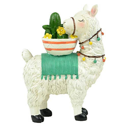 Adorable Hand-Painted Llama Decor for Boho-Themed Rooms