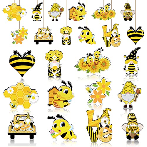 Adorable Summer Bee Ornaments - Perfect for Your Home Decor