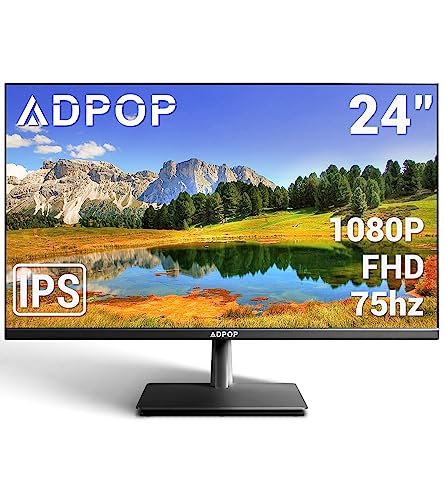 ADPOP 24 Inch IPS Computer Monitor