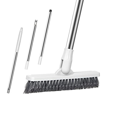 Affogato Floor Scrub Brush - Long Handle Bathroom Cleaning Brush
