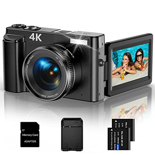 Affordable 4K Digital Camera for Photography and Video