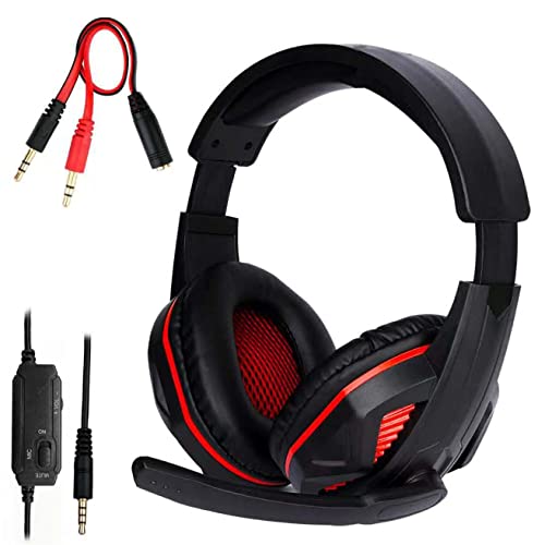 Affordable Wired Gaming Headset with Mic and Volume Control