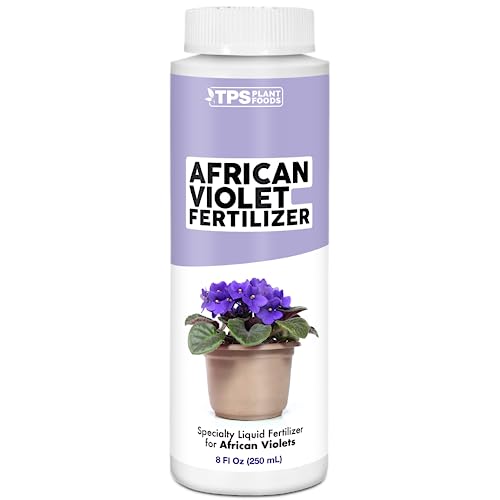 African Violet Fertilizer - Liquid Plant Food for Indoor Flowering Plants