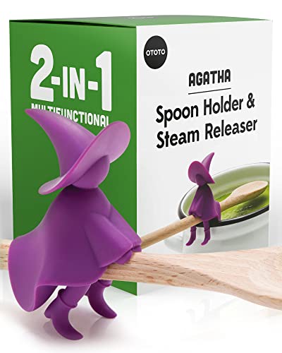 Agatha Spoon Holder for Stove Top - Spatula Holder and Cooking Spoon Rest