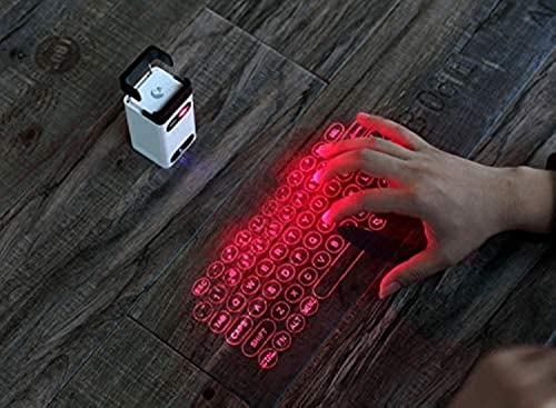AGS World's Most Advanced Wireless Laser Projection Bluetooth Virtual Keyboard & Mouse
