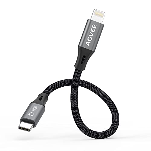AGVEE USB-C to Lightning OTG DAC Adapter Cable