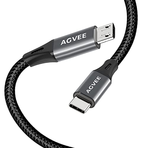 AGVEE USB-C to Micro USB Cable