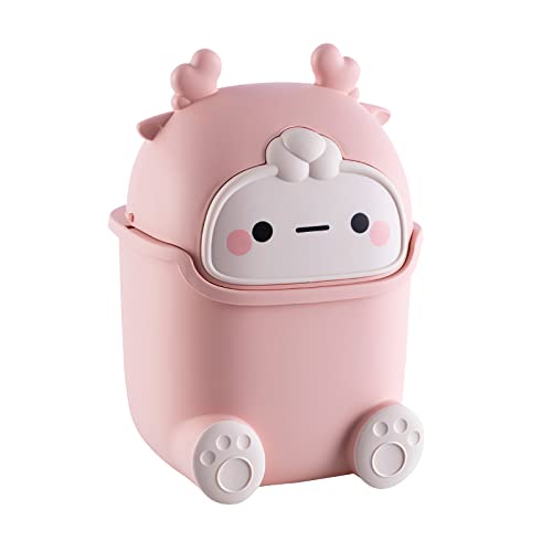 Aiabaleaft Cute Animal Shape Trash Can