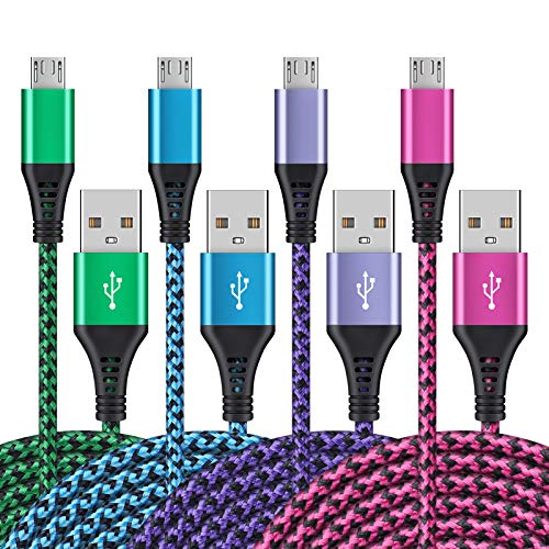 AILKIN Micro USB Cables: Fast Charging Data Wire for Android Devices