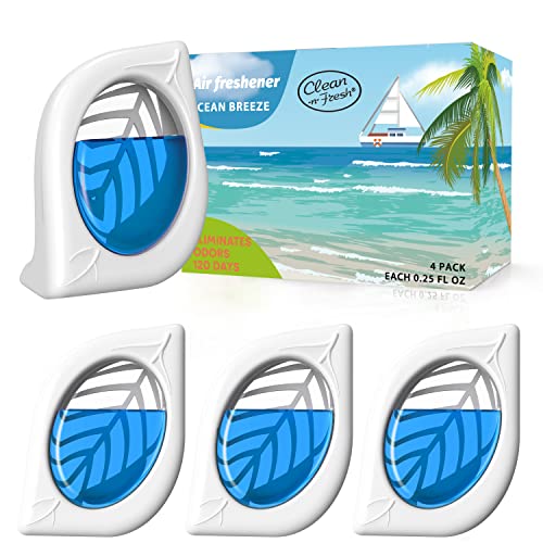 Air Deodorizer, 4 Pack, Ocean Scent