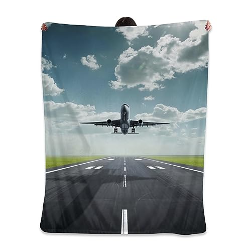 Airplane Throw Blanket Gift