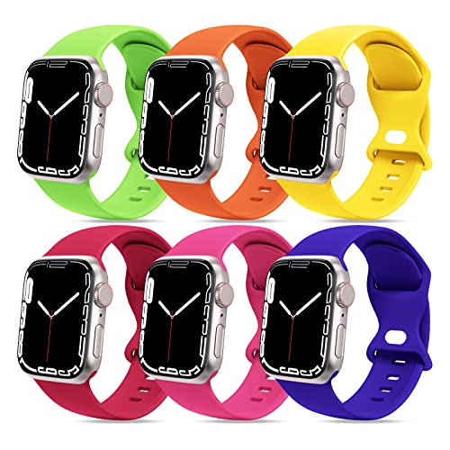 AIRPROCE Silicone Sport Wristbands for Apple Watch