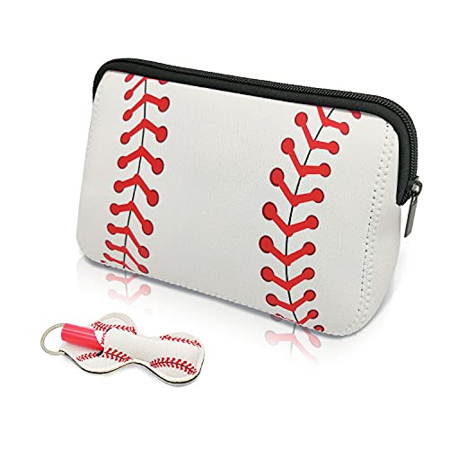 AJLTPA Baseball Cosmetic Bag