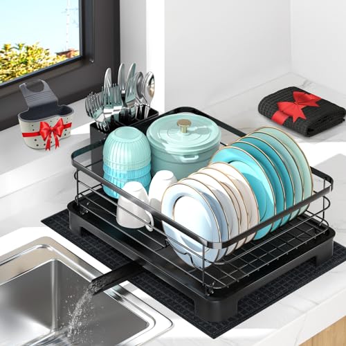 AKALOL Dish Drying Rack - Space-saving and Easy-to-install Kitchen Organizer