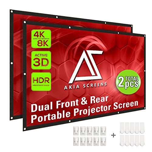 Akia Dual Projector Screen