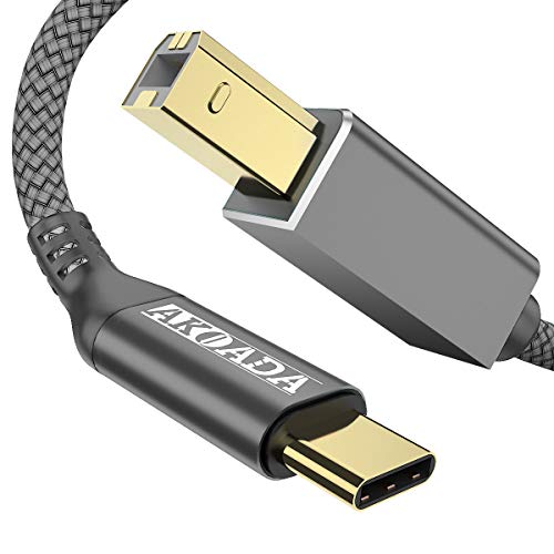 AkoaDa USB C to Printer Cable