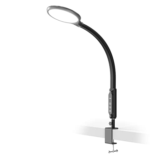 ALBINA 2-in-1 Light Therapy Lamp with Flexible Gooseneck and Customizable Lighting