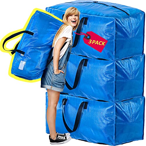 AlexHome Moving Bags - Heavy Duty, Extra Large Packing Bags for Moving