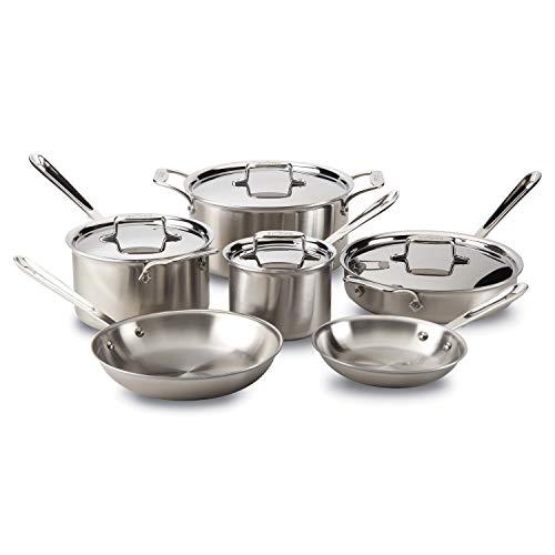 All-Clad D5 5-Ply Stainless Steel Cookware Set