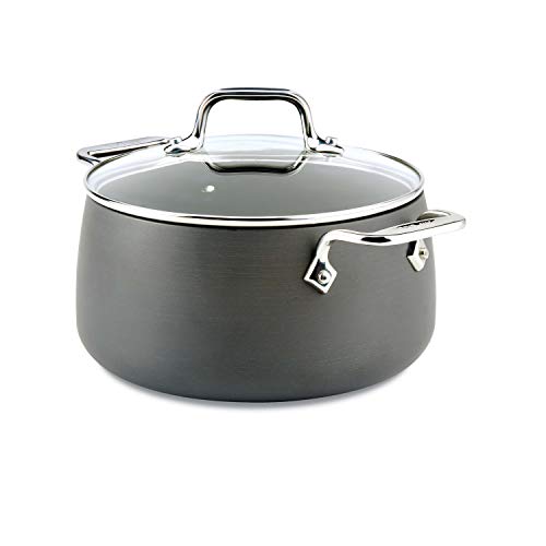 All-Clad HA1 Hard Anodized Nonstick Stockpot 4 Quart Induction Cookware