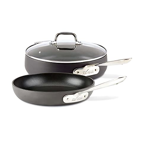 All-Clad Nonstick Saute Pan & Fry Pan Set