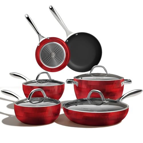 All in One Pan 10-Piece Cookware Set
