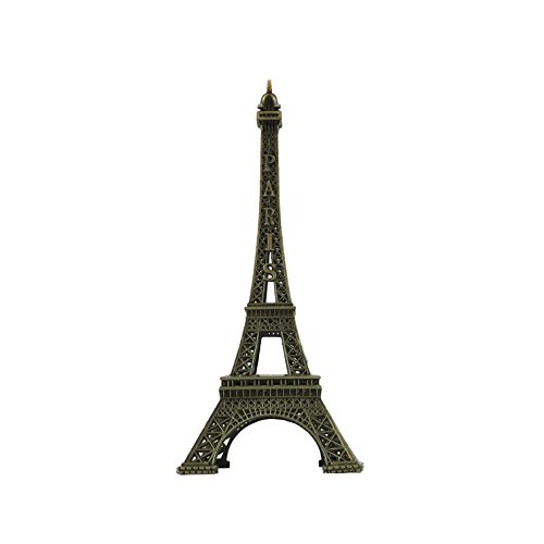 allgala 7" Eiffel Tower Statue Decor Alloy Metal, Bronze