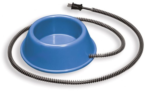 Allied Plastic Heated Pet Bowl - Ice-Free Water for Pets
