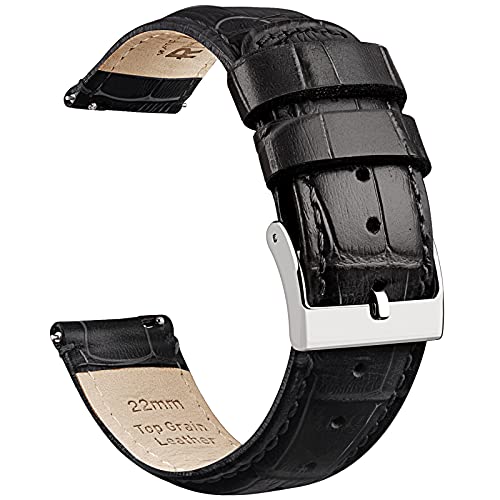 Alligator Grain Leather Watch Band for Samsung Galaxy Watch 6