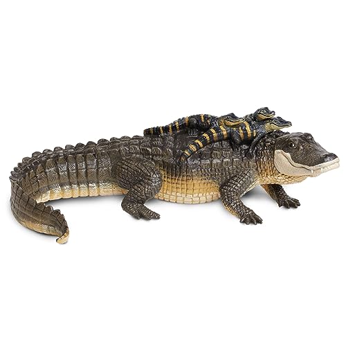 Alligators with Babies Bush Baby Figurine