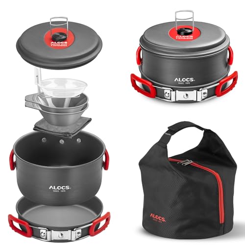 Alocs Camping Cookware Set