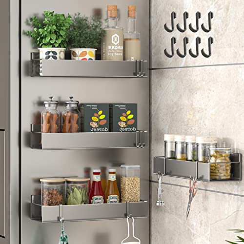 Alphyse Magnetic Spice Rack: Practical and Stylish Kitchen Organizer