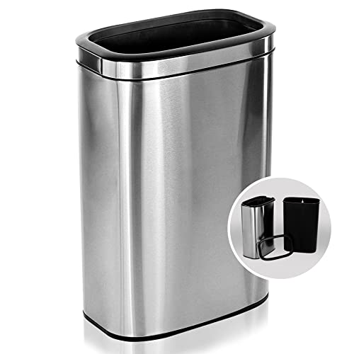 Alpine Industries Stainless Steel Trash Can