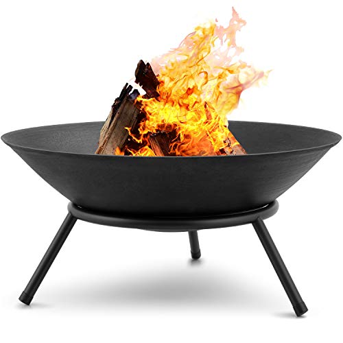 AMAGABELI GARDEN & HOME Fire Pit Outdoor Wood Burning Fire Bowl