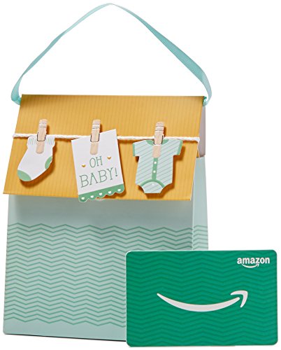 Amazon Baby Gift Card in Onesies Gift Bag
