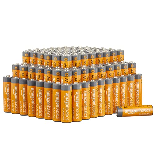 Amazon Basics AA Alkaline Batteries 100-Pack